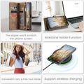 Samsung Galaxy S25+ Caseme 008 2-in-1 Multifunctional Lompakkokotelo