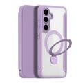 Samsung Galaxy S25+ Dux Ducis Skin X Pro magneettinen läppäkotelo - violetti