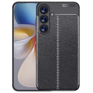 Samsung Galaxy S25+ Slim-Fit Premium TPU Suojakuori - Musta