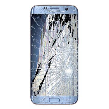 Samsung Galaxy S7 Edge LCD-näytön ja Kosketusnäytön Korjaus (GH97-18533G) - Sininen