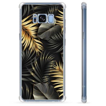 Samsung Galaxy S8+ Hybrid Suojakuori - Kultaiset Lehdet