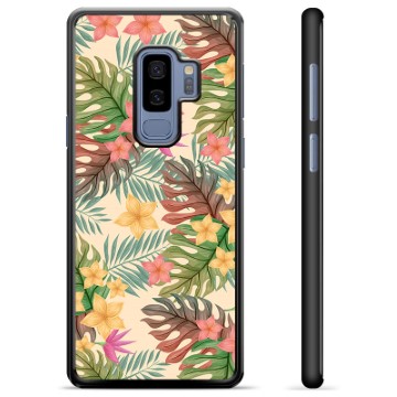 Samsung Galaxy S9+ Suojakuori - Vaaleanpunaiset Kukat