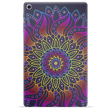 Samsung Galaxy Tab A 10.1 (2019) TPU Suojakuori - Värikäs Mandala