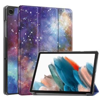 Samsung Galaxy Tab A9 Tri-Fold Sarjan Smart Lompakkokotelo - Galaksi