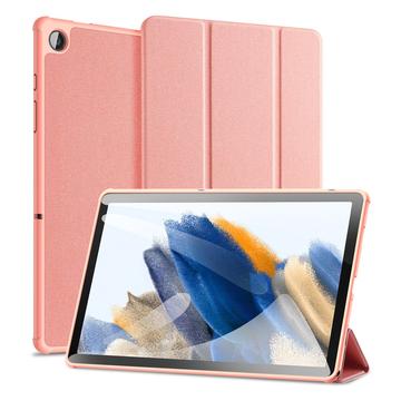 Samsung Galaxy Tab A9+ Dux Ducis Domo Tri-Fold Smart Lompakkokotelo - Pinkki