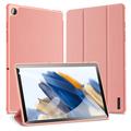 Samsung Galaxy Tab A9+ Dux Ducis Domo Tri-Fold Smart Lompakkokotelo - Pinkki