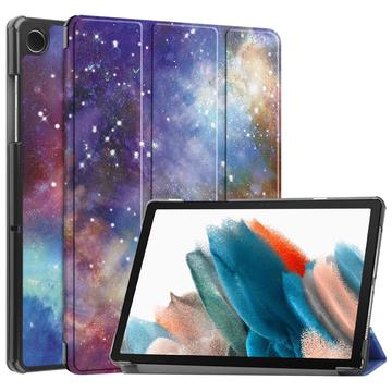 Samsung Galaxy Tab A9+ Tri-Fold Sarjan Smart Lompakkokotelo - Galaksi