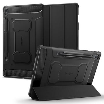 Samsung Galaxy Tab S9 FE Spigen Rugged Armor Pro Suojakotelo - Musta