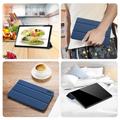 Samsung Galaxy Tab S9 FE+ Dux Ducis Domo Tri-Fold Smart Lompakkokotelo - Sininen