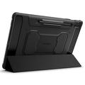 Samsung Galaxy Tab S9 FE+ Spigen Rugged Armor Pro Suojakotelo - Musta