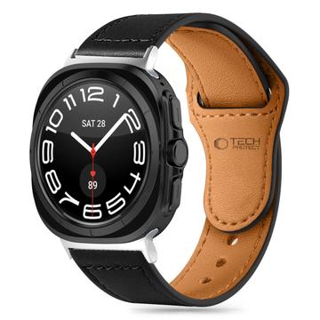 Samsung Galaxy Watch Ultra Tech-Protect Fit nahkaranneke - 47mm - musta