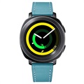 Samsung Galaxy Watch4/Watch4 Classic/Watch5/Watch6/Watch FE/Watch7 Nahkaranneke - 20mm - Sininen