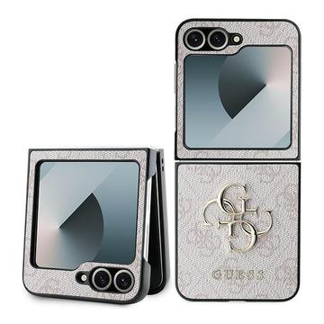 Samsung Galaxy Z Flip6 Guess 4G Big Metal Logo Hybridikotelo - Pinkki