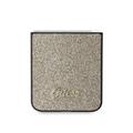 Samsung Galaxy Z Flip6 Guess Glitter Flakes Metal Logo Hybridikotelo