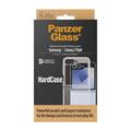 Samsung Galaxy Z Flip6 PanzerGlass HardCase Antibakteerinen Kotelo - Kirkas