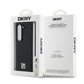 Samsung Galaxy Z Fold6 DKNY Repeat Pattern Stack Logo Suojakuori - MagSafe-yhteensopiva - Musta