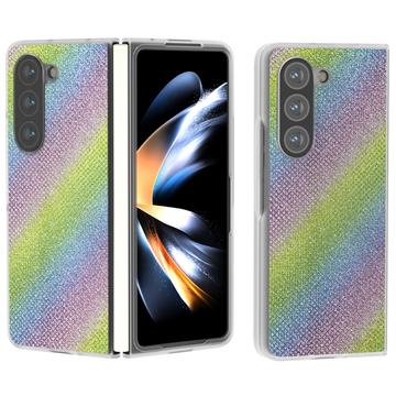 Samsung Galaxy Z Fold6 Tekojalokivi Rakenne Hybridkotelo - Värikäs