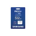 Samsung Pro Plus microSDXC-muistikortti SD-sovittimella MB-MD512SA/EU - 512GB