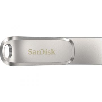 SanDisk Ultra Dual Drive Luxe USB Type-C-muistitikku SDDDC4-128G-G46 - 128 Gt