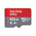 SanDisk Ultra microSDXC-muistikortti SD-sovittimella SDSQUAC-512G-GN6MA