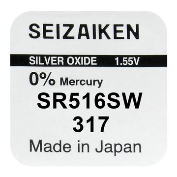 Seizaiken 317 SR516SW Hopeaoksidiparisto - 1.55V