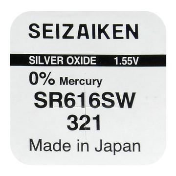 Seizaiken 321 SR616SW hopeaoksidiparisto - 1.55V