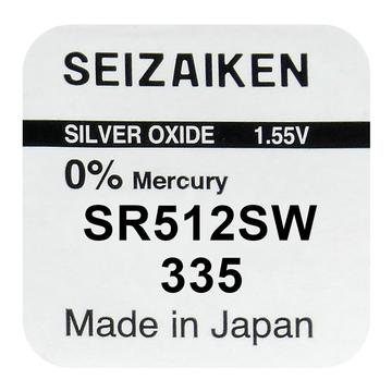 Seizaiken 335 SR512SW hopeaoksidiparisto - 1.55V