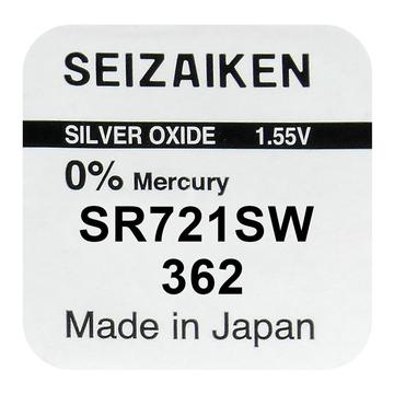 Seizaiken 362 SR721SW hopeaoksidiparisto - 1.55V