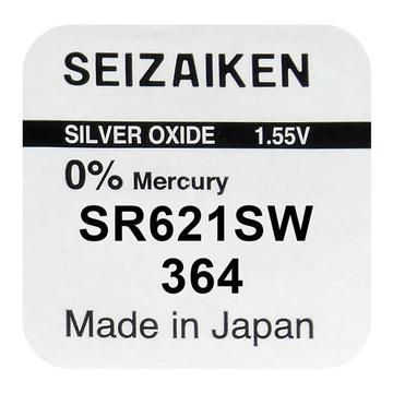 Seizaiken 364 SR621SW hopeaoksidiparisto - 1.55V