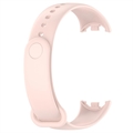 Xiaomi Smart Band 8 Pehmeä Silikoniranneke - Pinkki