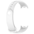 Xiaomi Smart Band 8 Pehmeä Silikoniranneke - Valkoinen