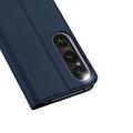 Sony Xperia 1 VI Dux Ducis Skin Pro Lompakkokotelo - Sininen