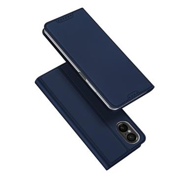 Sony Xperia 10 VI Dux Ducis Skin Pro Lompakkokotelo - Sininen