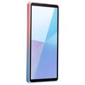 Sony Xperia 10 VI Ombre TPU kotelo - Pinkki / Sininen