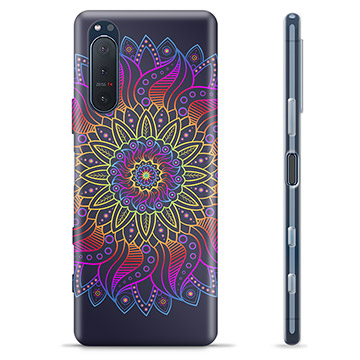 Sony Xperia 5 II TPU Suojakuori - Värikäs Mandala