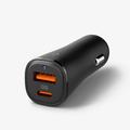 Spigen EV482 ArcStation Essential -autolaturi 48W - USB-C, USB-A - musta