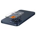 Spigen Glas.tR Ez Fit Optik Pro iPhone 14 Pro/14 Pro Max/15 Pro/15 Pro Max Kameralinssin Panssarilasi - 9H