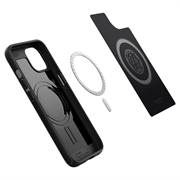 Spigen Mag Armor iPhone 13 Hybridikotelo - Mattamusta