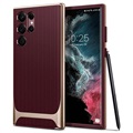 Spigen Neo Hybrid Samsung Galaxy S22 Ultra 5G Suojakuori - Burgundy Punainen