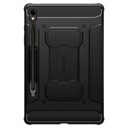 Samsung Galaxy Tab S9 Spigen Rugged Armor Pro Suojakotelo - Musta