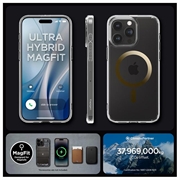 iPhone 15 Pro Max Spigen Ultra Hybrid Mag Kotelo - Kulta / Kirkas