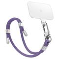 Spigen Universaali hihnasarja - Crossbody & rannehihna -yhdistelmä - Syvä violetti