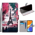 Style Series Xiaomi Redmi 9C, Redmi 9C NFC Lompakkokotelo - Eiffel Torni