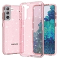 Samsung Galaxy S21 5G Stylish Glitter Series Hybridikotelo