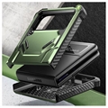 Supcase i-Blason Armorbox Samsung Galaxy Z Flip4 Hybridikotelo - Vihreä