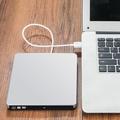 Super Slim ulkoinen CD/DVD-RW-asema MacBookille ja Windowsille - USB 3.0