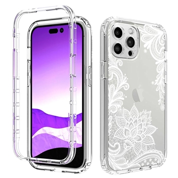 Sweet Armor Series iPhone 14 Pro Hybridikotelo - Mandala