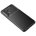 Beetle Carbon Fiber Samsung Galaxy A53 5G Kotelo - Musta