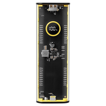 Tactical C4 Explosive Varavirtalähde - USB-C, USB-A - 19200mAh - Keltainen