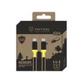 Tactical MagRope USB-C USB-C kaapeli - Kestävä nopea latauskaapeli - 1m - Musta / Keltainen